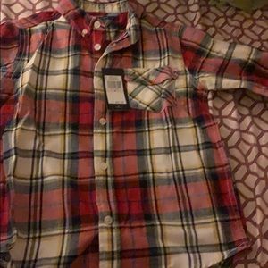 Tommy Hilfiger long sleeve button up big boy